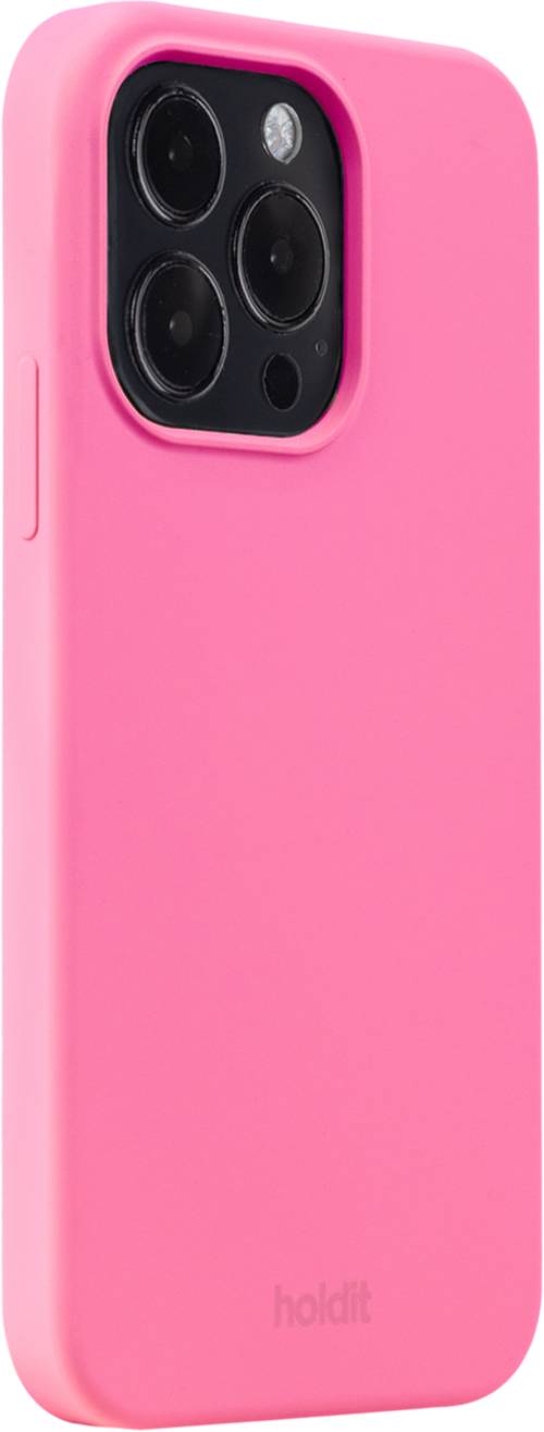 Holdit Silicone Case iPhone 14 Pro Rosa