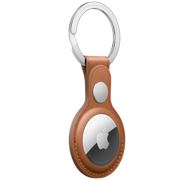 Apple AirTag Leather Keyring