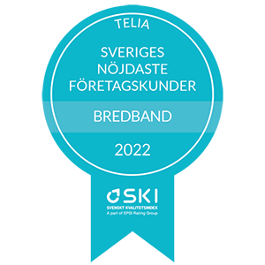 Telia har Sveriges nöjdaste bredbandskunder