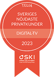 Svenskt Kvalitetsindex 2023, Digital-tv.