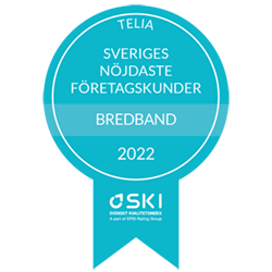Sveriges nöjdaste företagskunder bredband 2022