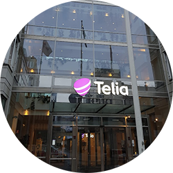 Telias huvudkontor, Mall of Scandinavia, Solna