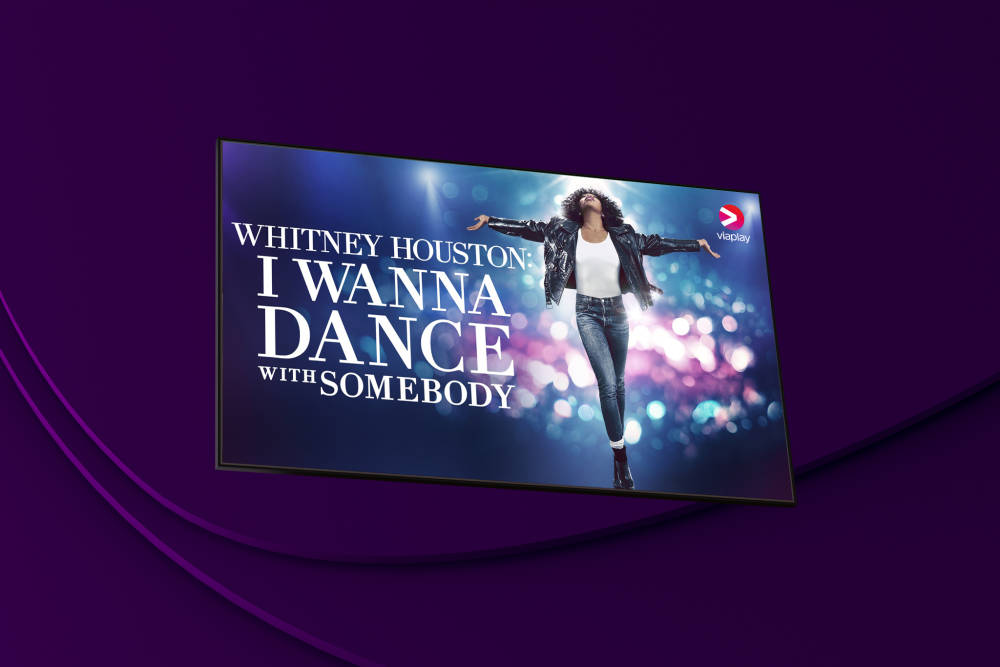 b2c - tv och streaming - Whitney Houston: I Wanna Dance with Somebody - viaplay - streaming sommaren 2023 , Viaplay Group 2023