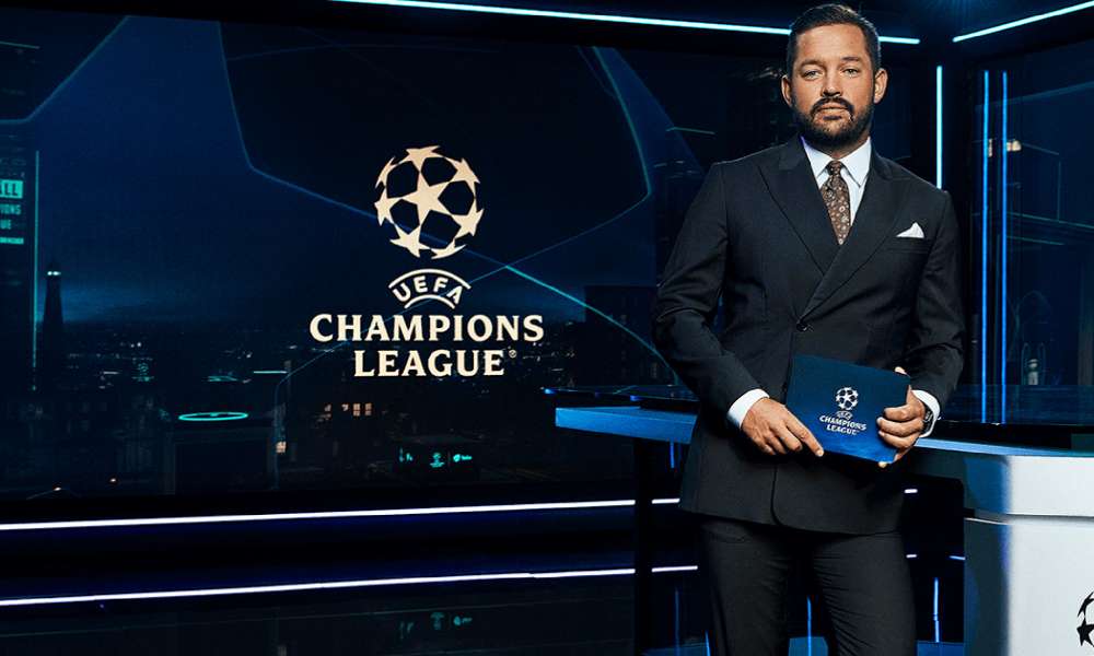 UEFA Champions League experten Gusten Dahlin i TV4 Play UCL-studio.