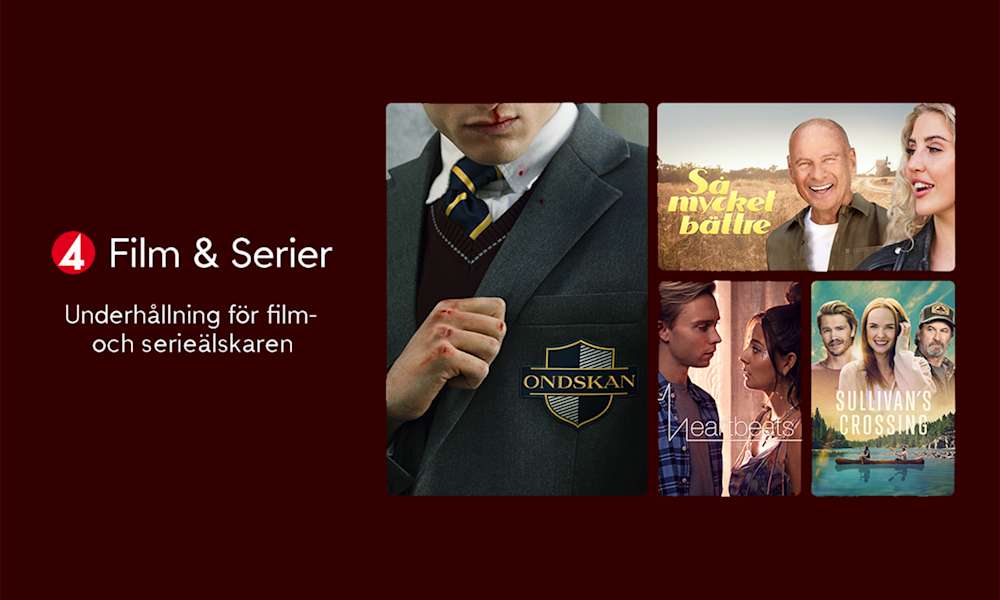 Under november 2023 på TV4 Play kommer du att kunna se nya versionen av Ondskan - ny miniserie, samt nya säsong av Så mycket Bättre och mycket annat.