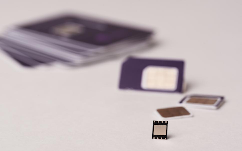 Sim-kort från Telia.
