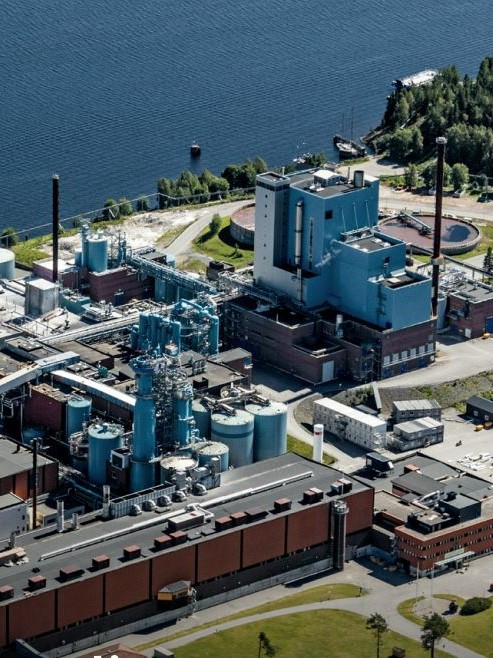 Interiör fabrik SCA