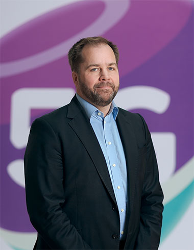 Magnus Leonhardt, ansvarif för strategi och innovation B2B på Telia