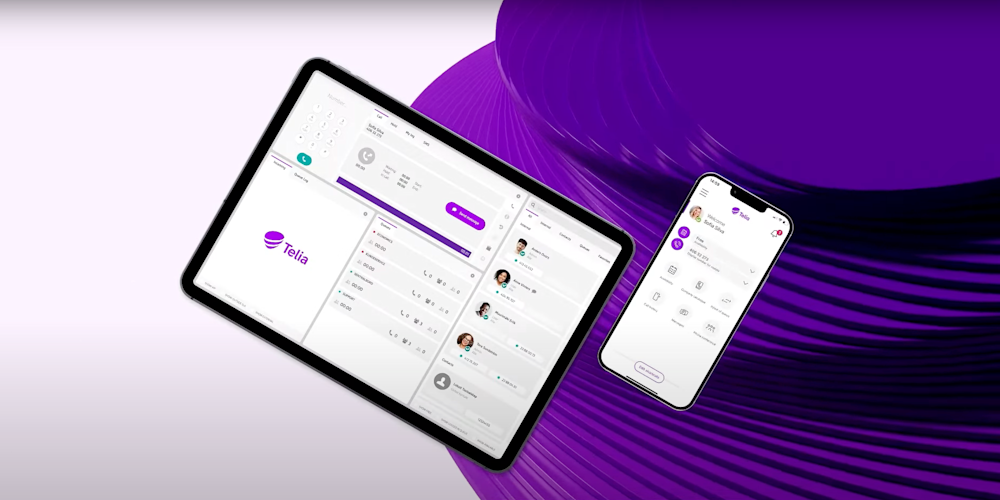 Telia Smart Connect mobile switchboard for phone and tablet