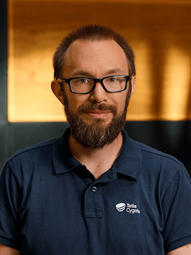 Simon Binder, säkerhetsarkitekt på Telia Cygate