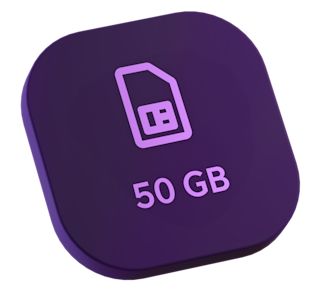 Telia Mobilabonnemang 50GB för företag