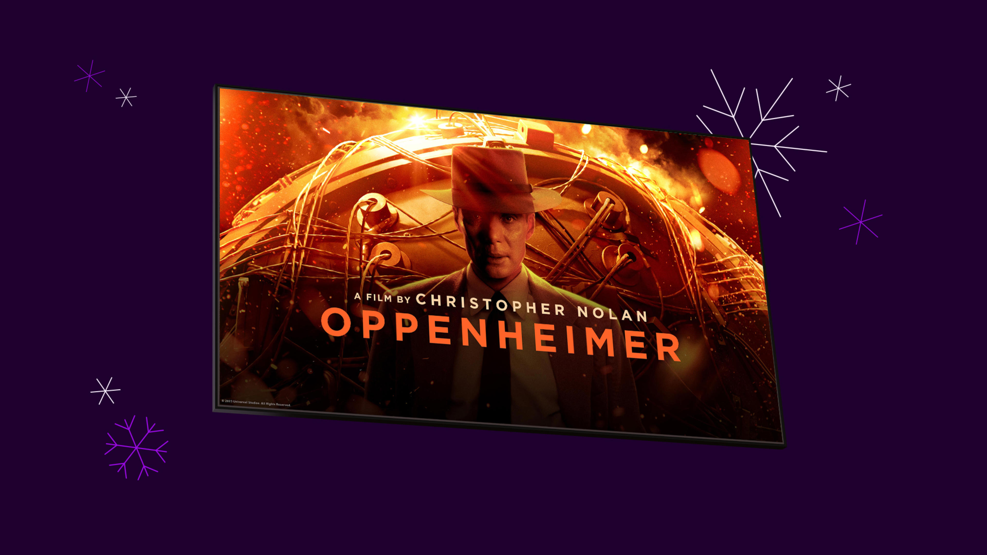 Storfilmen Oppenheimer av Christopher Nolan har premiär lagom till julhelgerna i Filmbutiken på Telia Play.