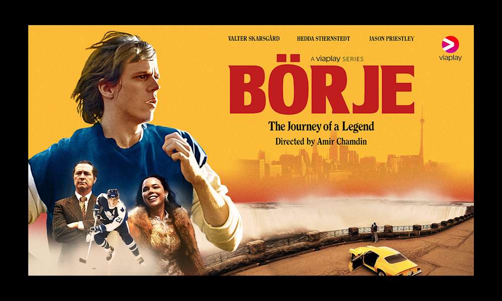 Börje - biografisk serie och storsatsning på Viaplay i höst. berättar om Börje Salmings liv från det han var ung i Kiruna, via genombrottet i Brynäs till hans NHL-karriär i Toronto Maple Leafs.