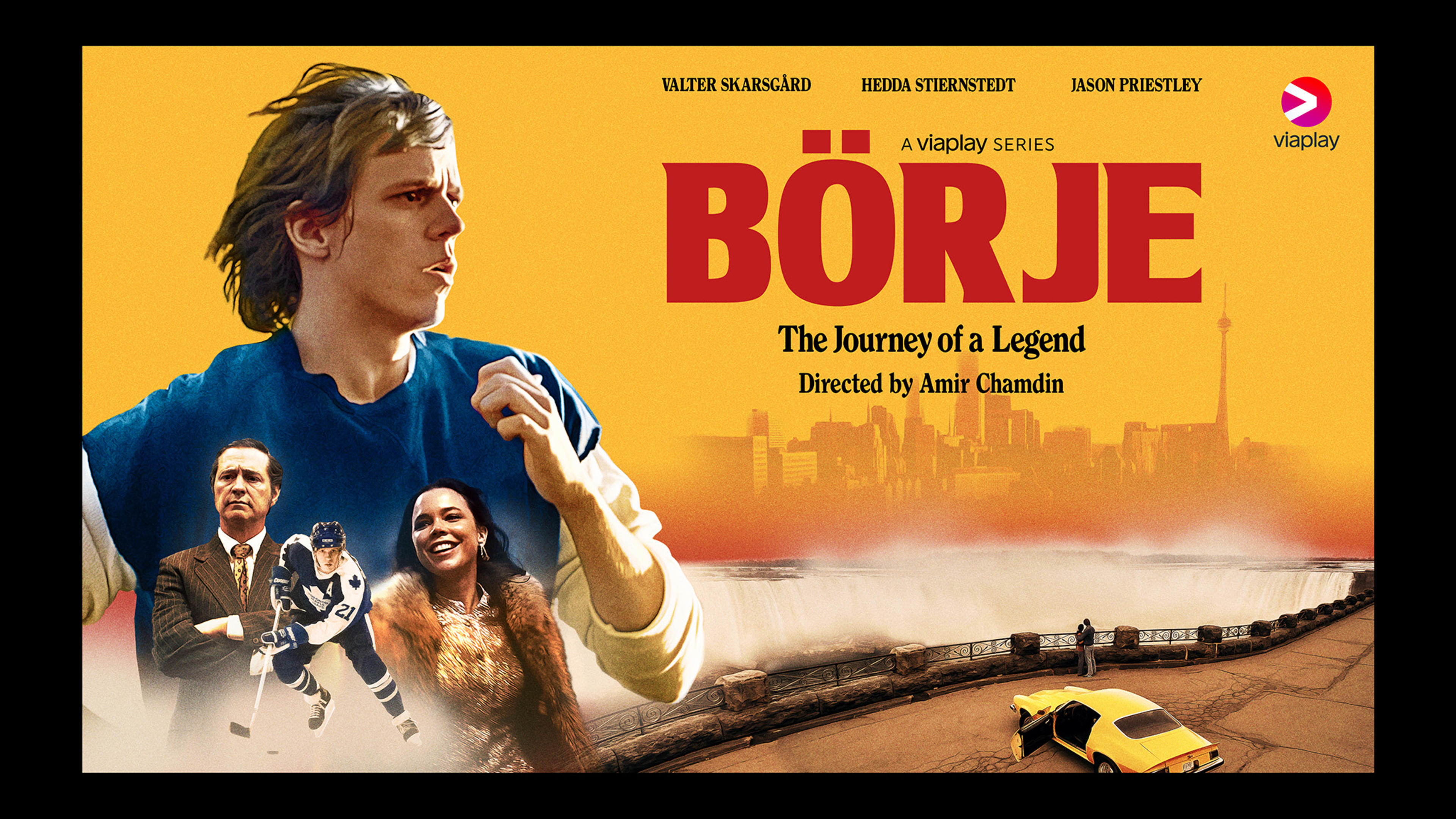 Börje - biografisk serie och storsatsning på Viaplay i höst. berättar om Börje Salmings liv från det han var ung i Kiruna, via genombrottet i Brynäs till hans NHL-karriär i Toronto Maple Leafs.