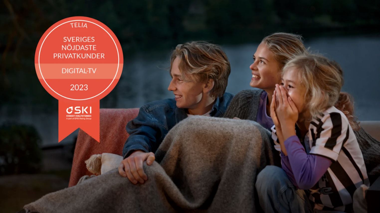 Telia återtar topplacering för Digital-TV i årets SKI