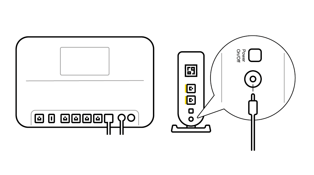 Placera din mesh-extender bredvid din router. Se till att ansluta strömkabeln.