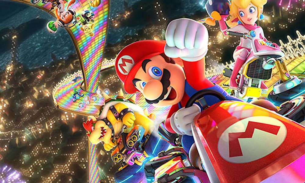 Mario Kart är ett spel som passar alla åldrar.