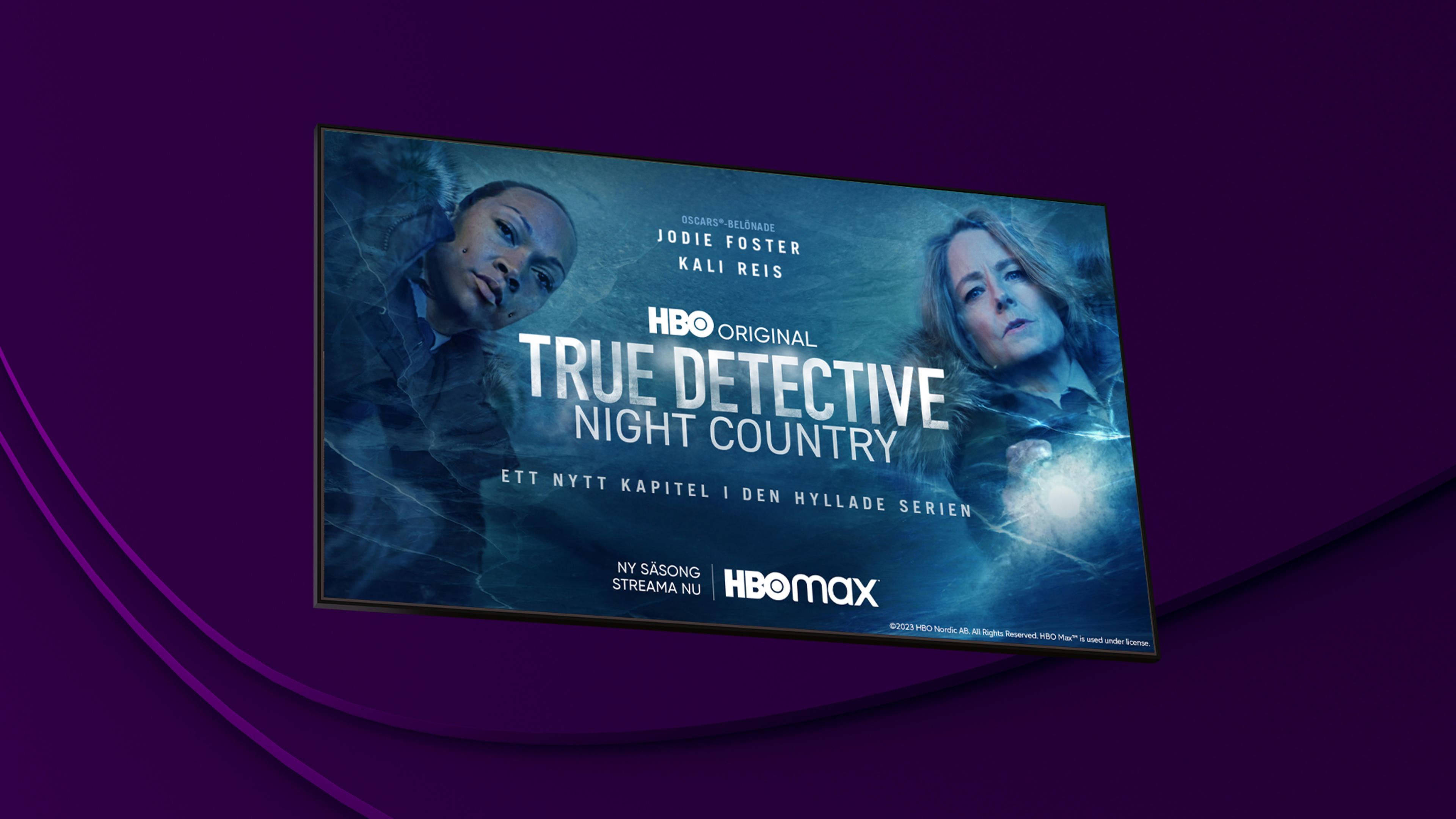 True Detective: Night Country med prisbelönade Jodie Foster och Kali Reis i huvudrollerna kan du streama på HBO Max.