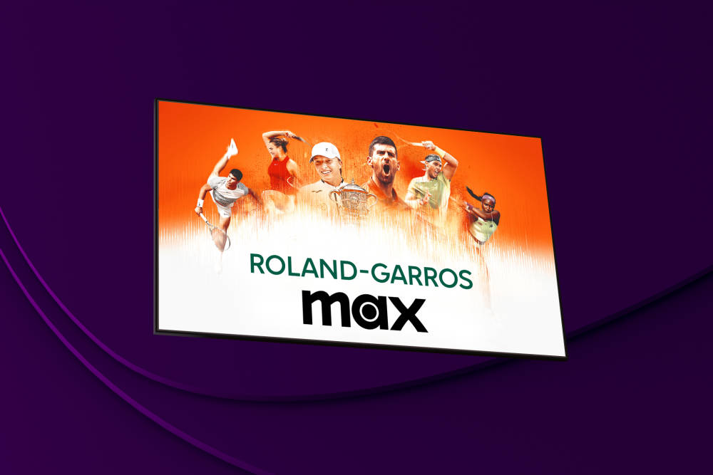 Följ Roland Garros - Franska Öppna på Max som pågår mellan den 20 maj och 9 juni 2024.