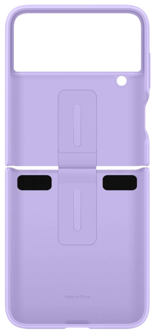 Samsung Silicone Cover with Ring Z Flip 4 Lavender