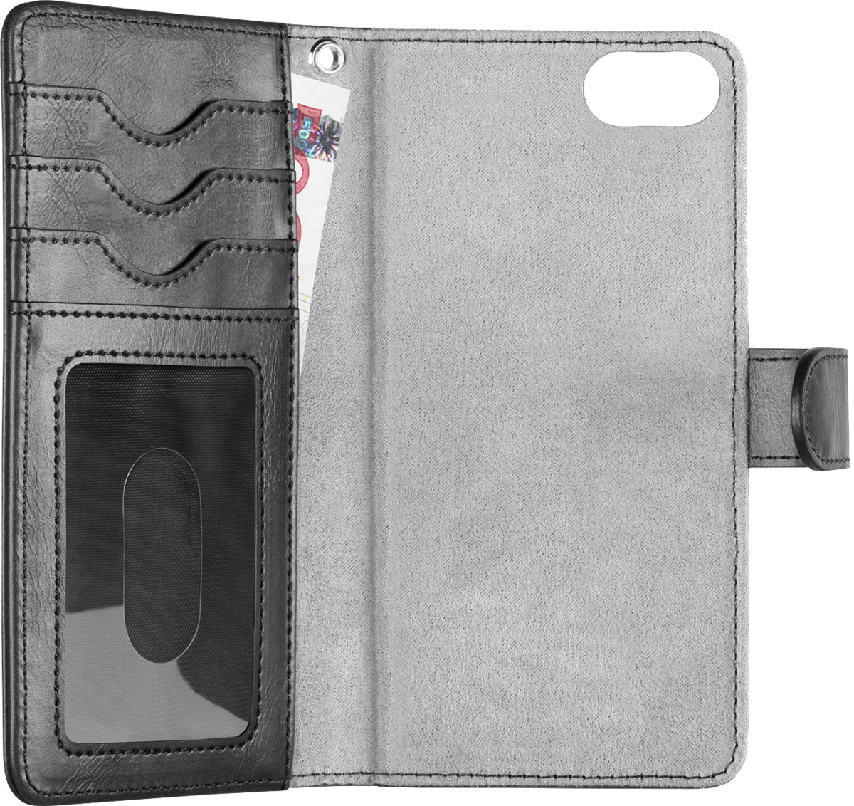 iDeal Magnet Wallet+ iPhone 7/8/SE Svart