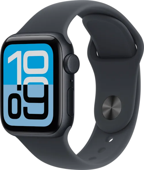 Apple Watch SE 3 4G 40mm Sportband S/M Midnatt