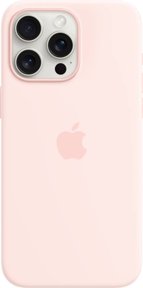 iPhone 15 Pro Silicone Case MagSafe Rosa