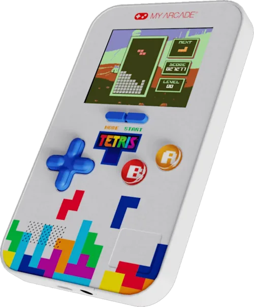 Go Gamer Tetris Portabelt Videospel (301 spel i 1) Flerfärgad