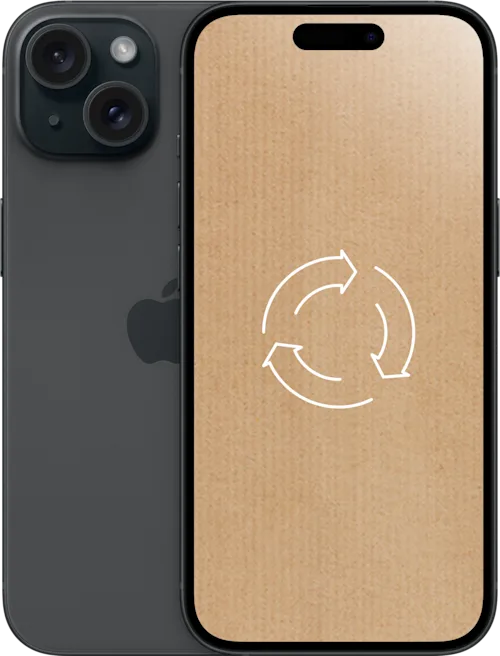 Ref A Apple iPhone 15 128GB Svart