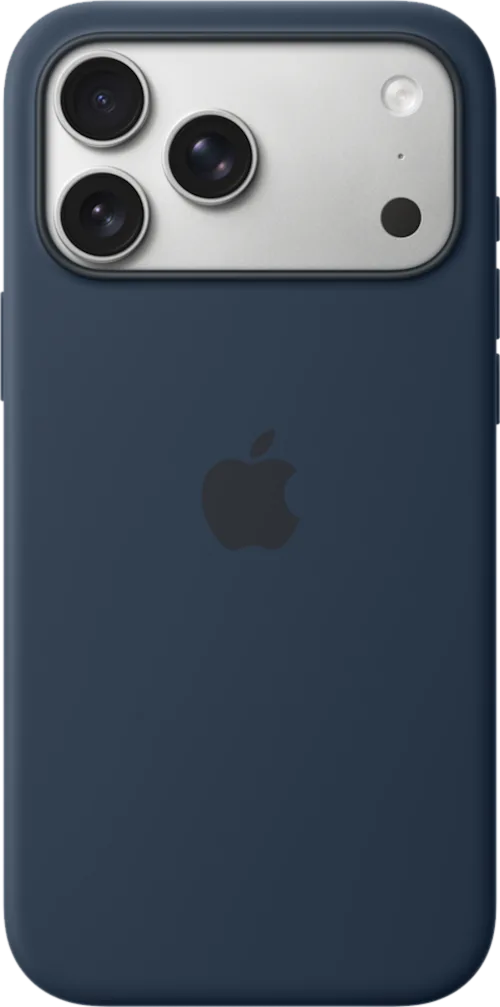 iPhone 17 Pro Silicone Case MagSafe Midnatt