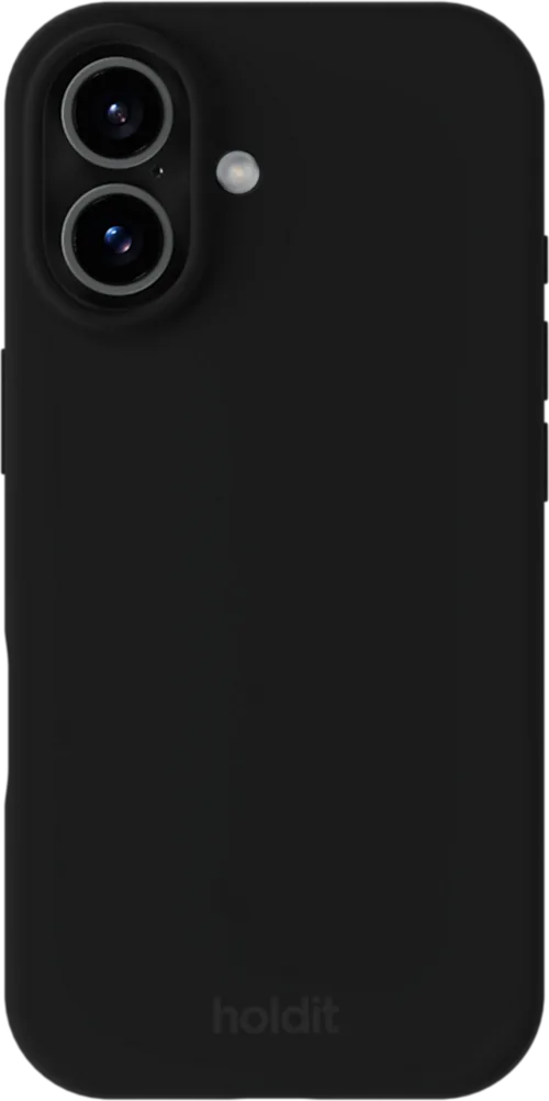 Holdit Silicone Case iPhone 17 Svart