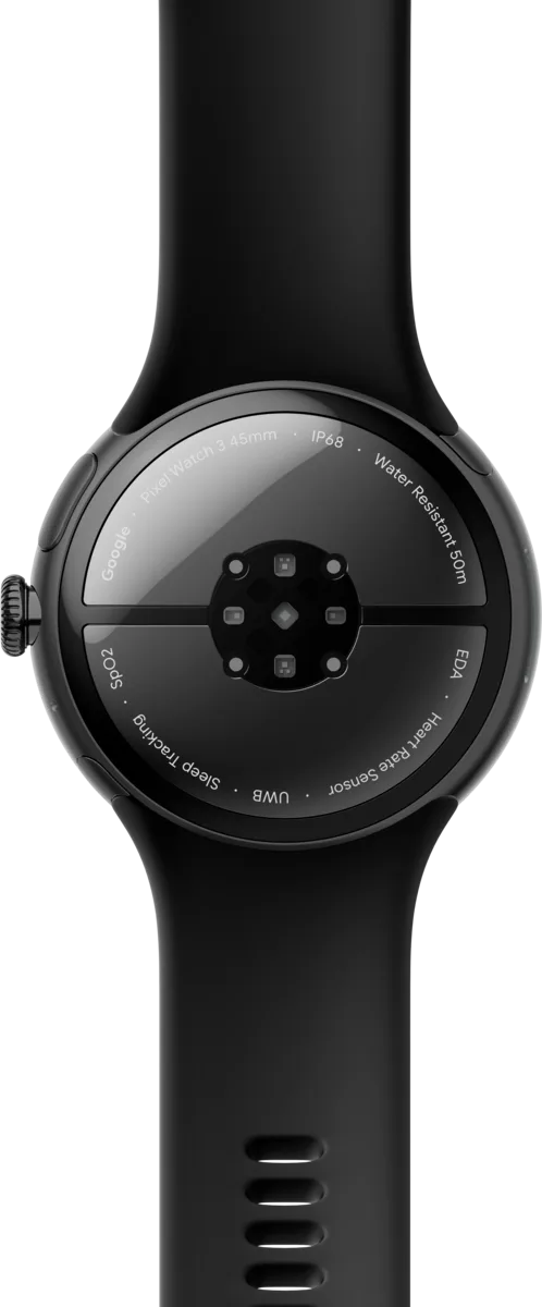 Google Pixel Watch 3 45mm 4G Svart