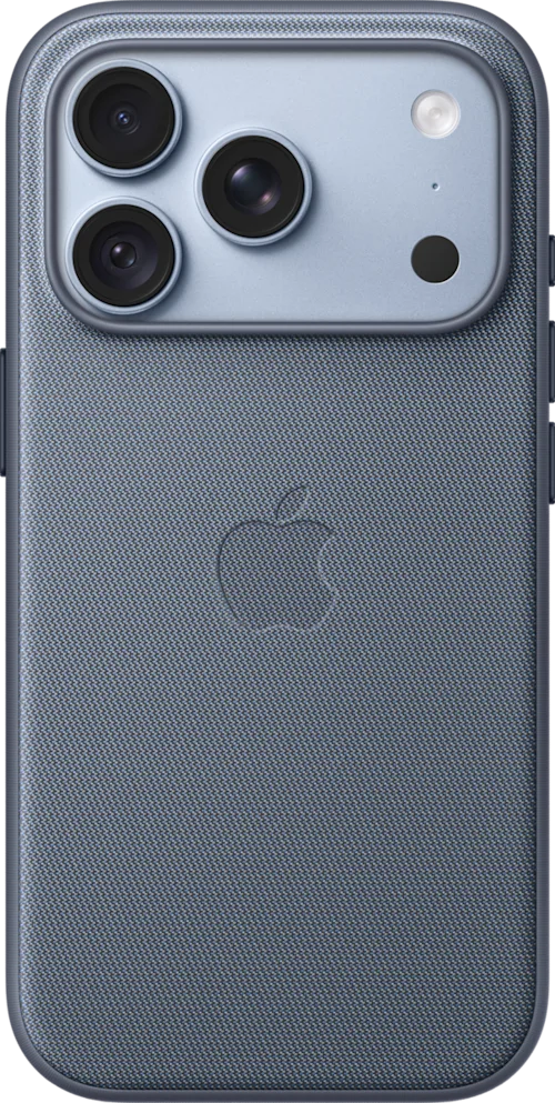 iPhone 18 Pro TechWoven Case MagSafe Chambrayblå