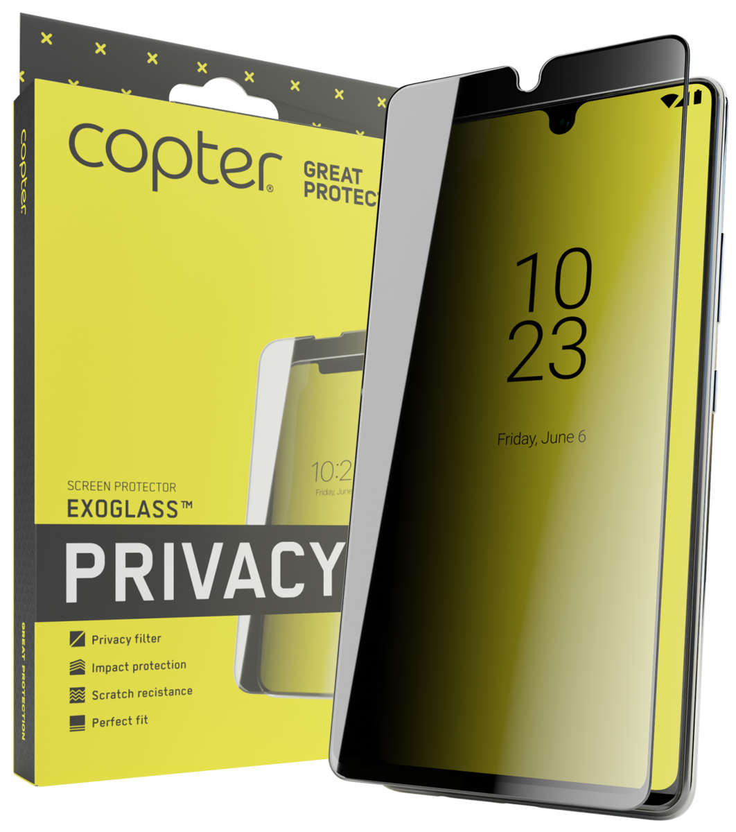 Copter Privacy Curved iPhone 11/XR Transparent