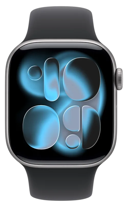 Apple Watch S11 5G 42mm Sportband S/M Rymdgrå