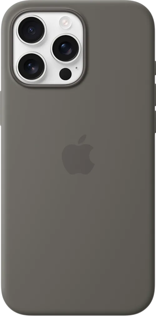 iPhone 16 Pro Max Silicone Case MagSafe Grå