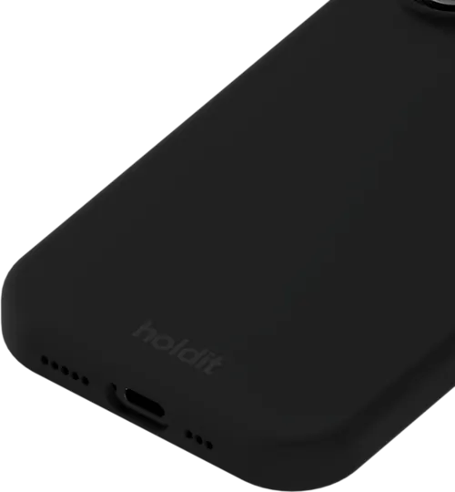 Holdit Silicone Case iPhone 17 Svart