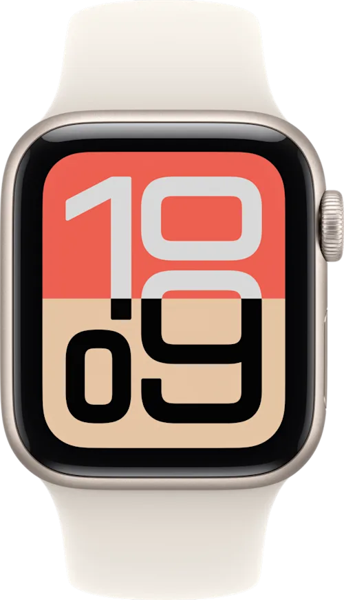 Apple Watch SE 3 4G 40mm Sportband S/M Stjärnglans
