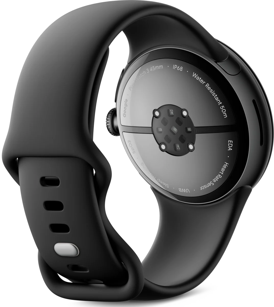 Google Pixel Watch 3 45mm 4G Svart