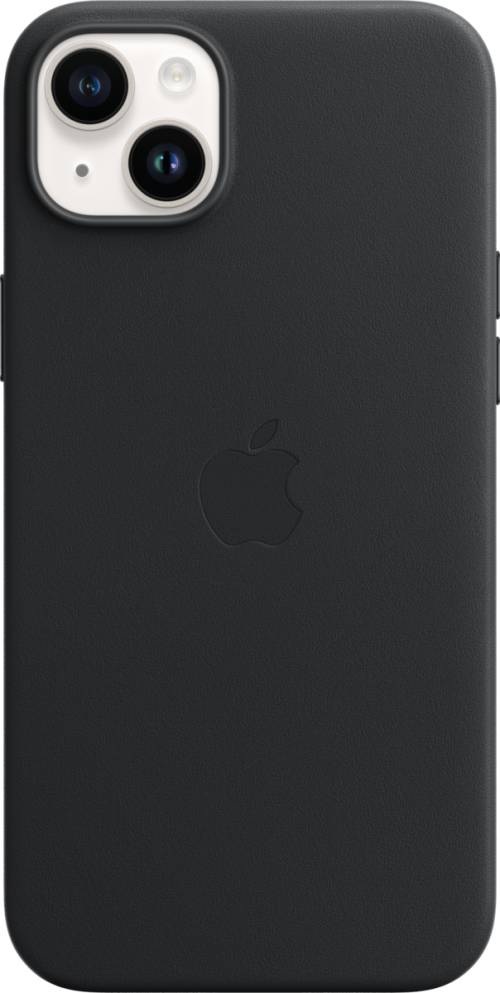 iPhone 14 Plus Leather Case with MagSafe Midnatt
