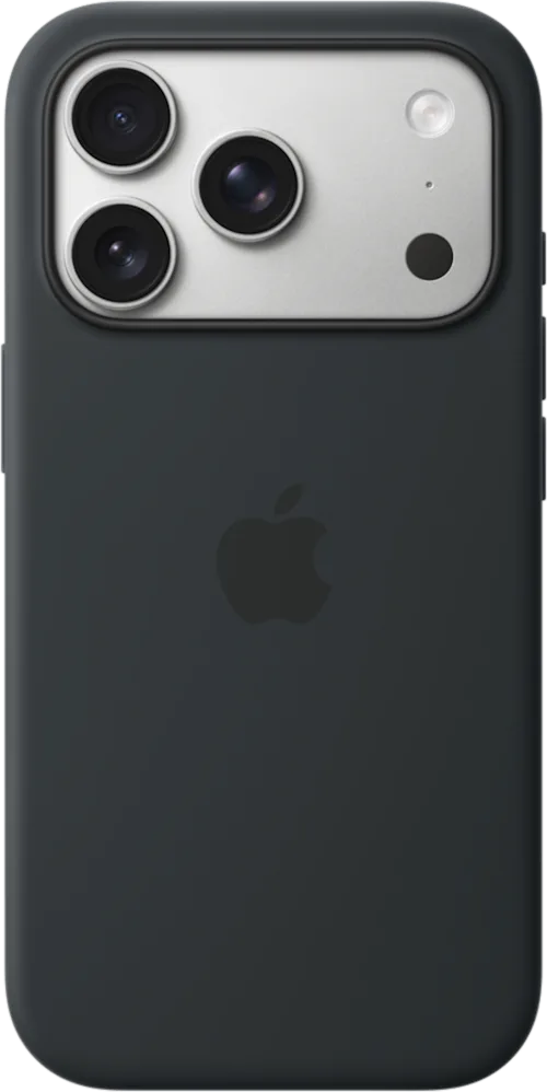 iPhone 17 Pro Silicone Case MagSafe Svart