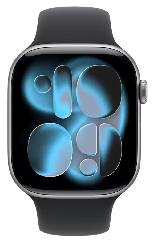 Apple Watch S11 5G 46mm Sportband M/L Rymdgrå