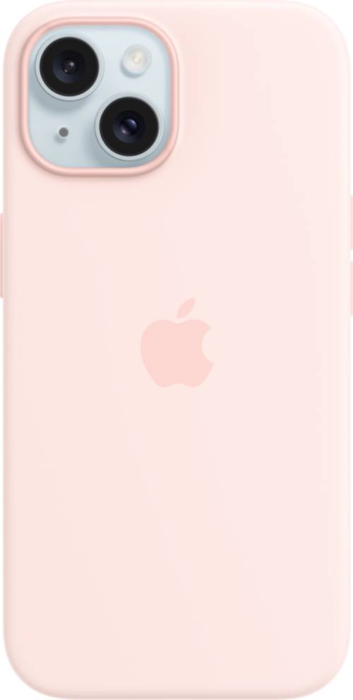 iPhone 15 Silicone Case MagSafe Rosa