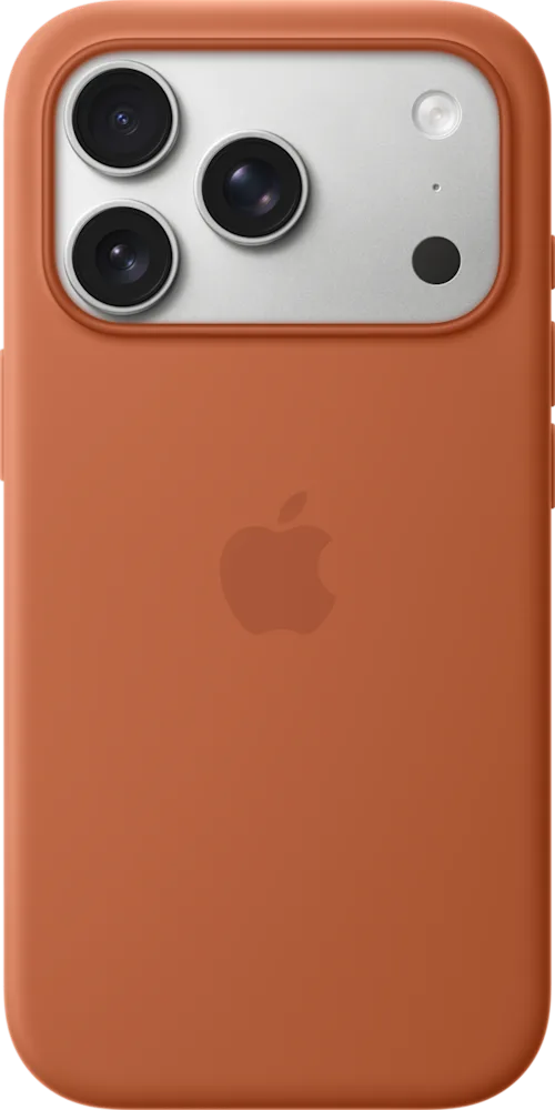 iPhone 17 Pro Silicone Case MagSafe Terrakotta