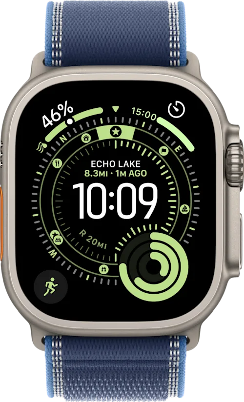 Apple Watch Ultra 3 5G 49mm Trail Loop M/L Naturlig Titan