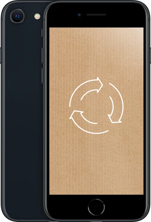 Ref B Apple iPhone SE 5G 128GB Midnattssvart