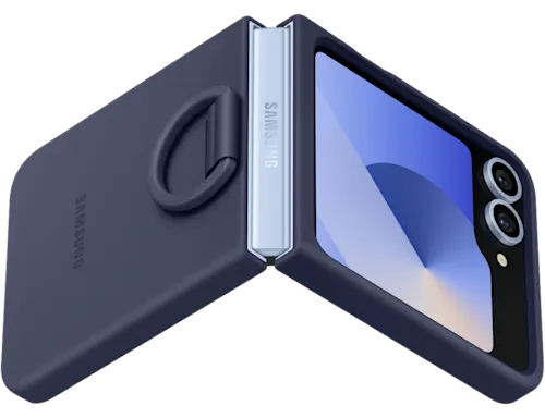 Samsung Silicone Cover Galaxy Flip6 Marinblå
