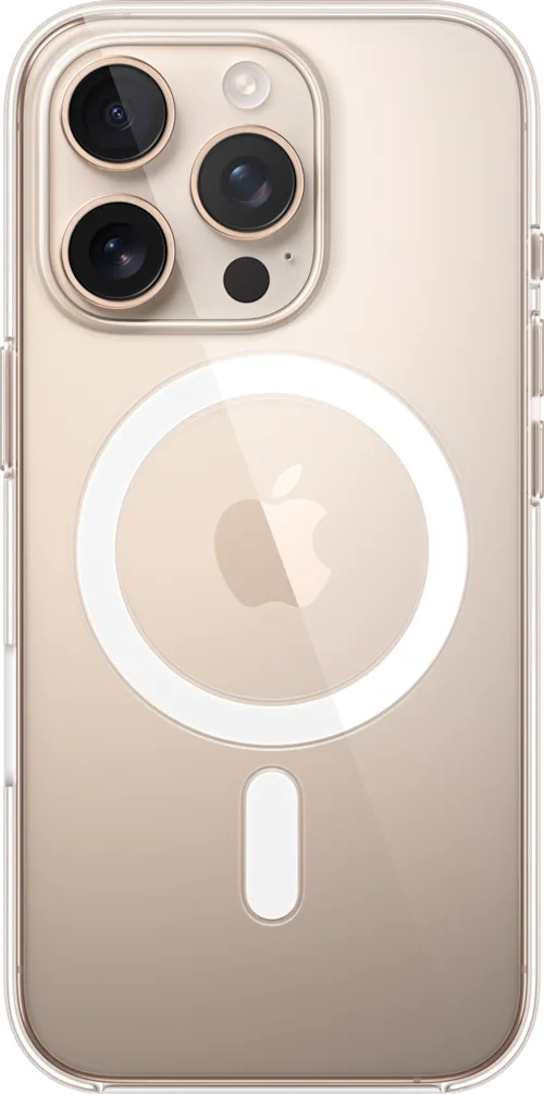 iPhone 16 Pro Max Clear Case MagSafe Transparent