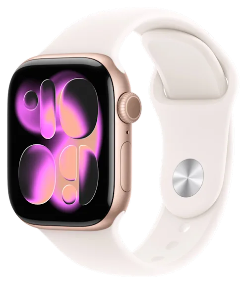 Apple Watch S11 5G 42mm Sportband S/M Roséguld