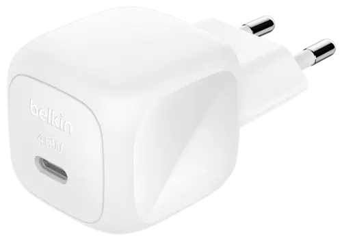 Belkin BoostCharge USB-C Väggladdare 45W PD med PPS Vit